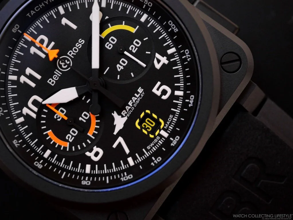 Insider: Bell & Ross BR-03 Chrono Rafale Solo Display. Hand-on